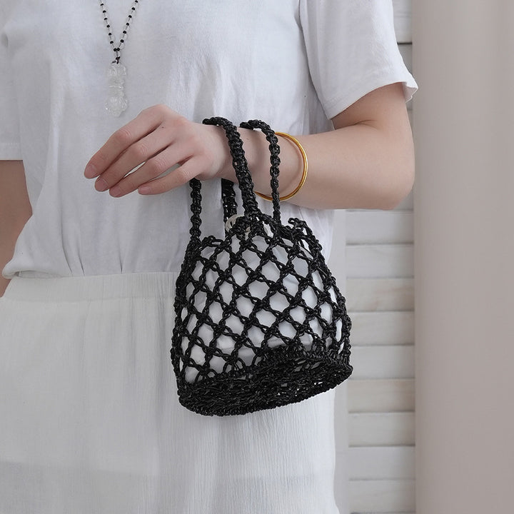Fashionable mesh handbag Bowlift
