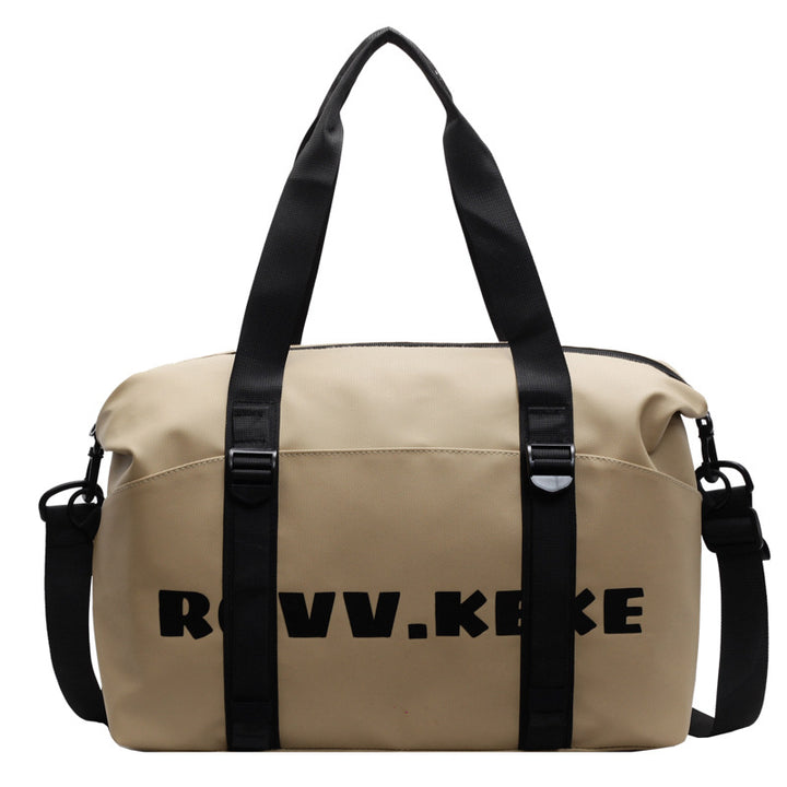 Sporty Multifunctional Duffel Bag With Adjustable Shoulder Strap Bowlift