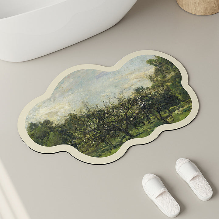 Artistic Bath Mat Bowlift