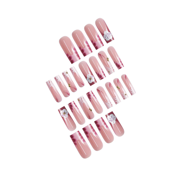 Artistic Cartoon-Themed Press-On Nails Bowlift