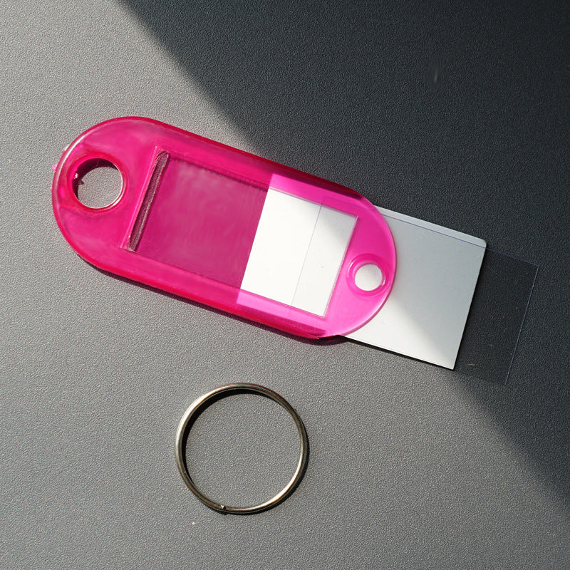 Unisex Label Tag with Clear View Window Bowlift