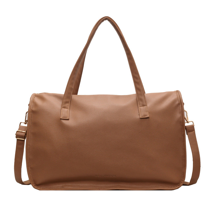 Elegant Tote Bag Made of High-Quality Faux Leather Bowlift