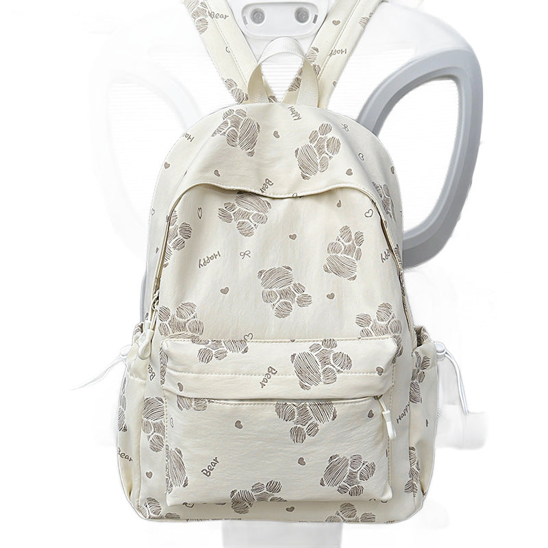 Backpack with Cute Paw Designs and Ergonomic Shoulder Straps Bowlift