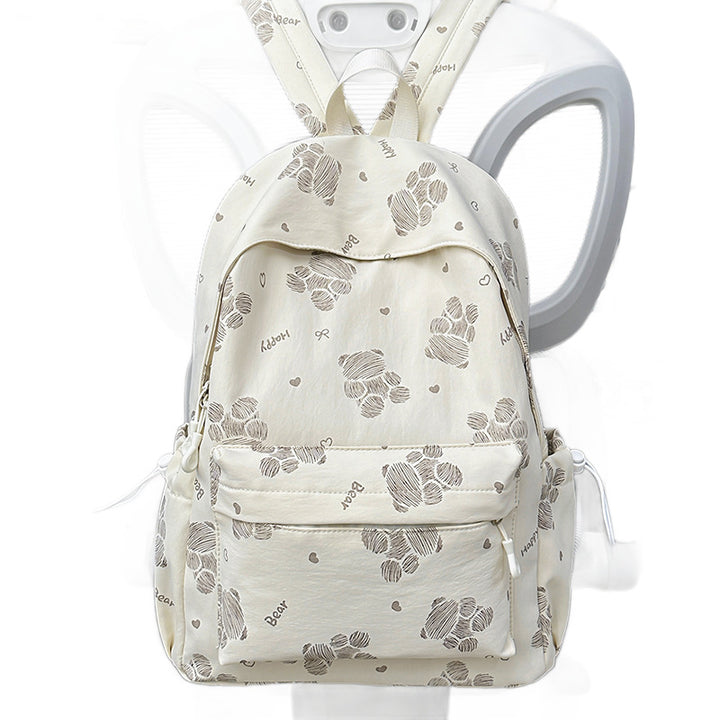 Backpack with Cute Paw Designs and Ergonomic Shoulder Straps Bowlift