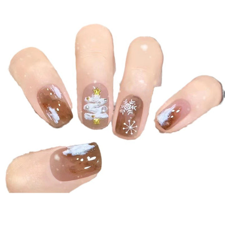 Fun Character-Themed Press-On Nail Art Bowlift