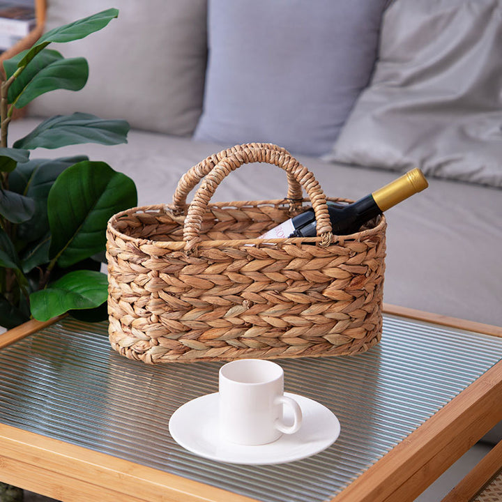 Handwoven Storage Basket Bowlift