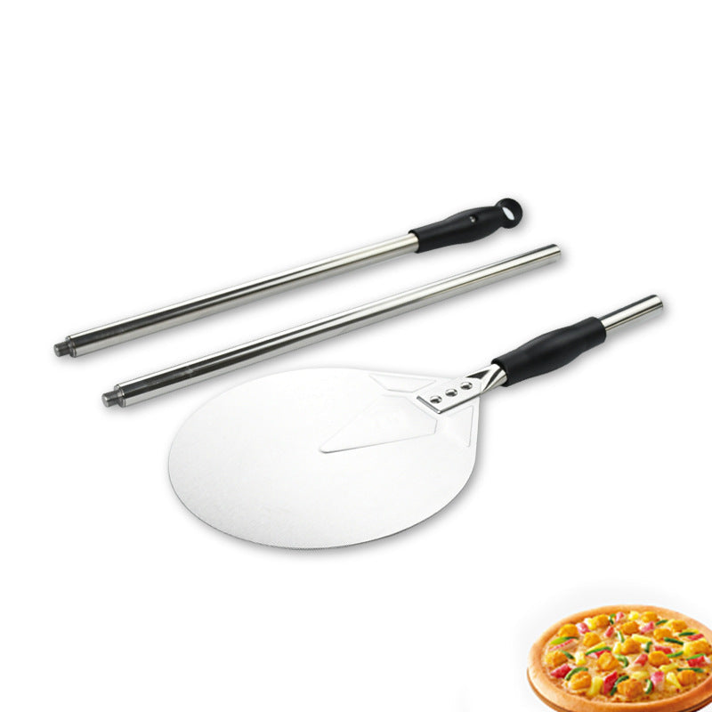 Extendable Stainless Steel Pizza Peel with Telescopic Folding Handle Bowlift