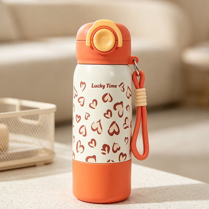 Insulated drinking bottle with practical carry handle Bowlift