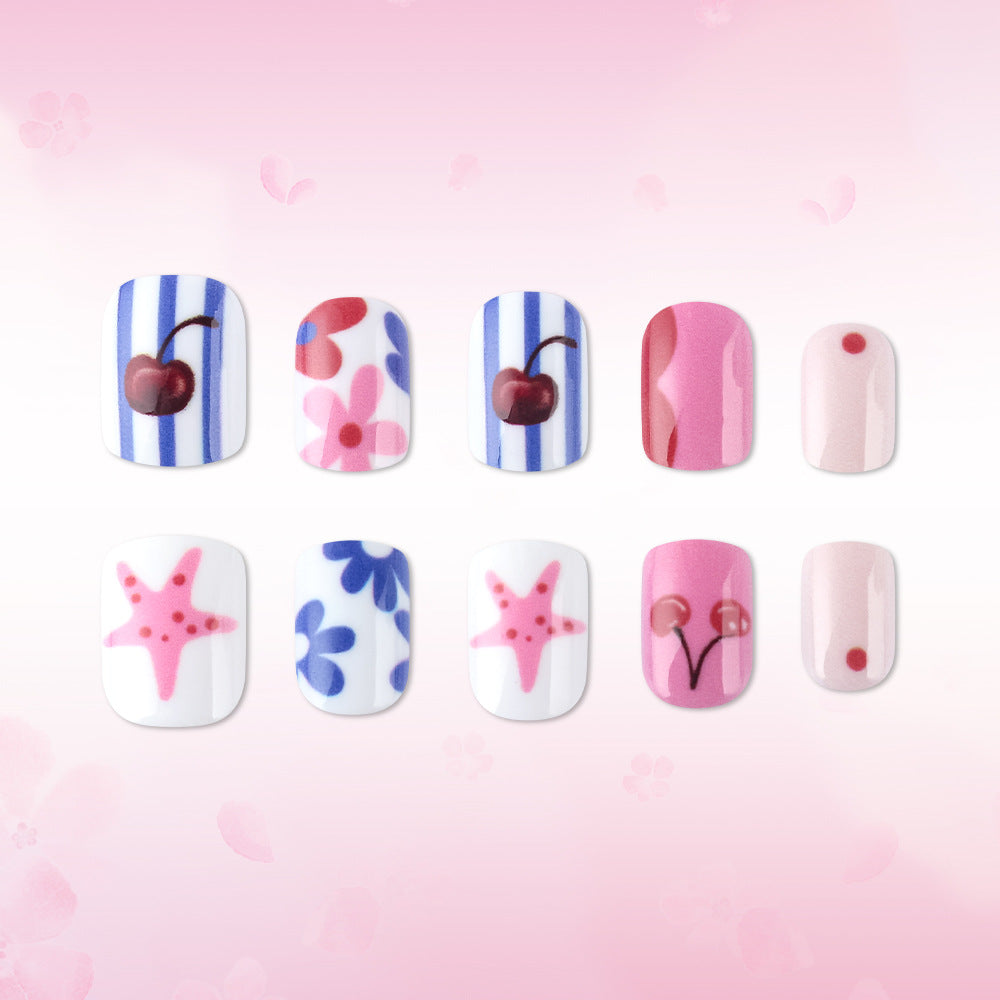 Creative Cherry Blossom Nail Art Bowlift