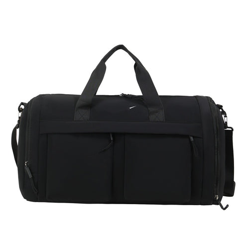 Sporty duffel bag with multiple exterior pockets Bowlift