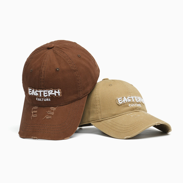 Women's Casual and Stylish Destroyed Baseball Cap Bowlift