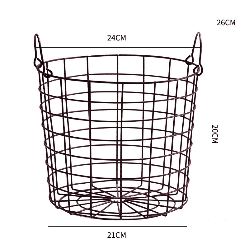 Unisex wire basket with ergonomic carrying lid Bowlift