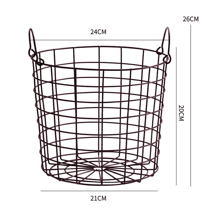 Unisex wire basket with ergonomic carrying lid Bowlift