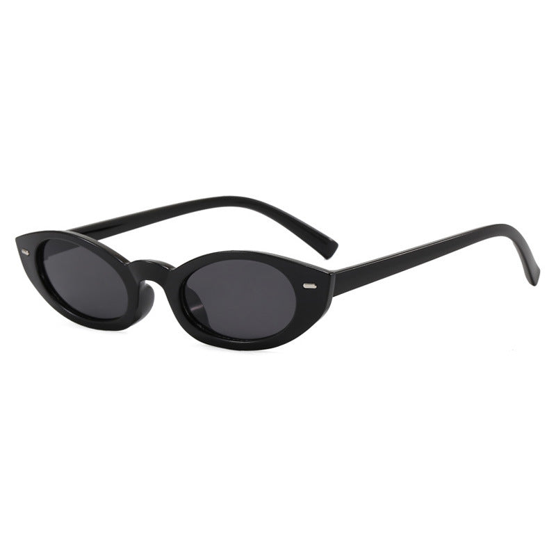 Women's Cat-Eye Sunglasses with Modern Transparent Frame Bowlift