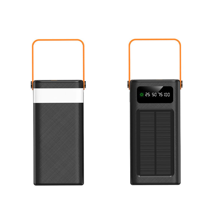 Portable solar charger with digital display Bowlift