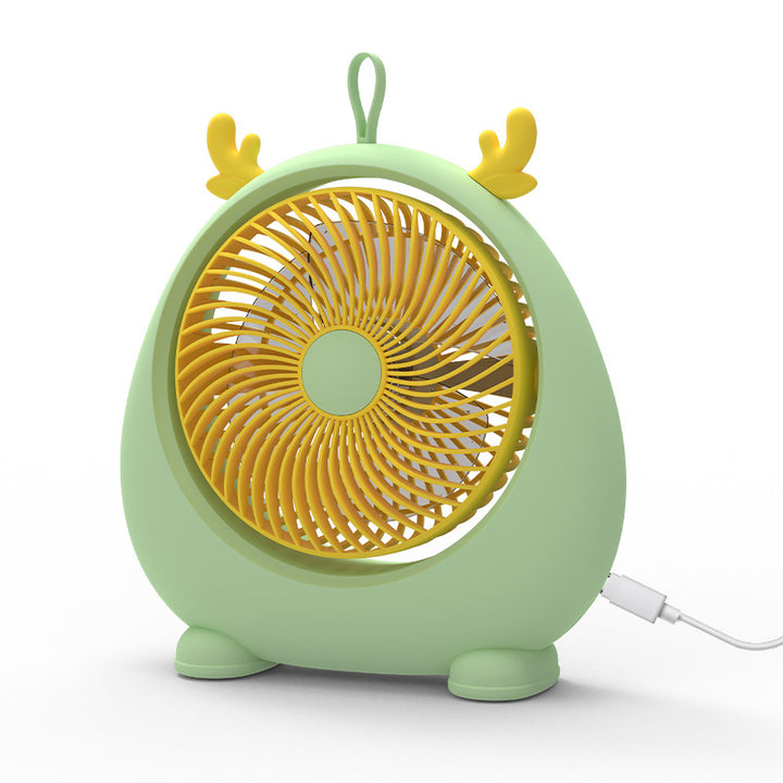 Women Portable Hand Fan in Cute Animal Design Bowlift
