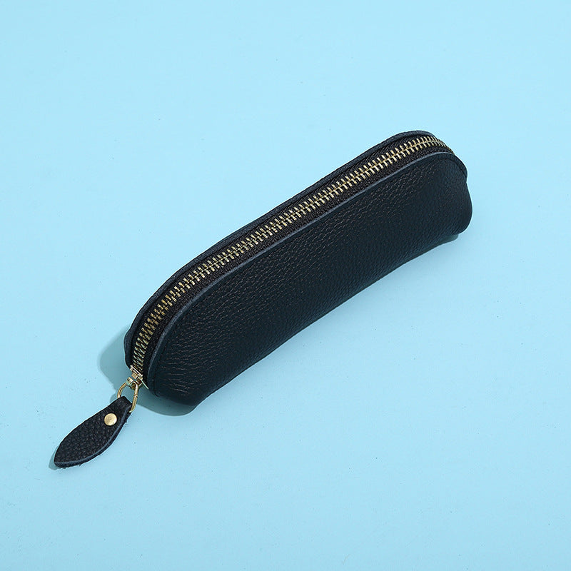 Stylish Leather Pencil Case Bowlift