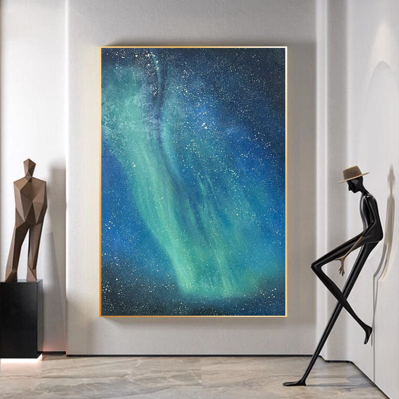 Celestial Northern Lights Canvas Artwork