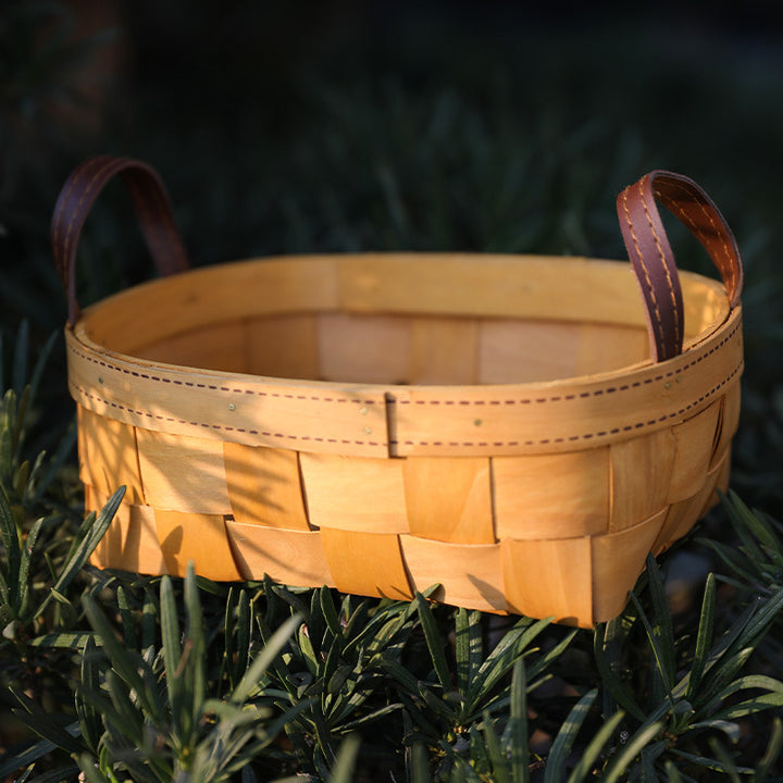 Woven Storage Basket Bowlift