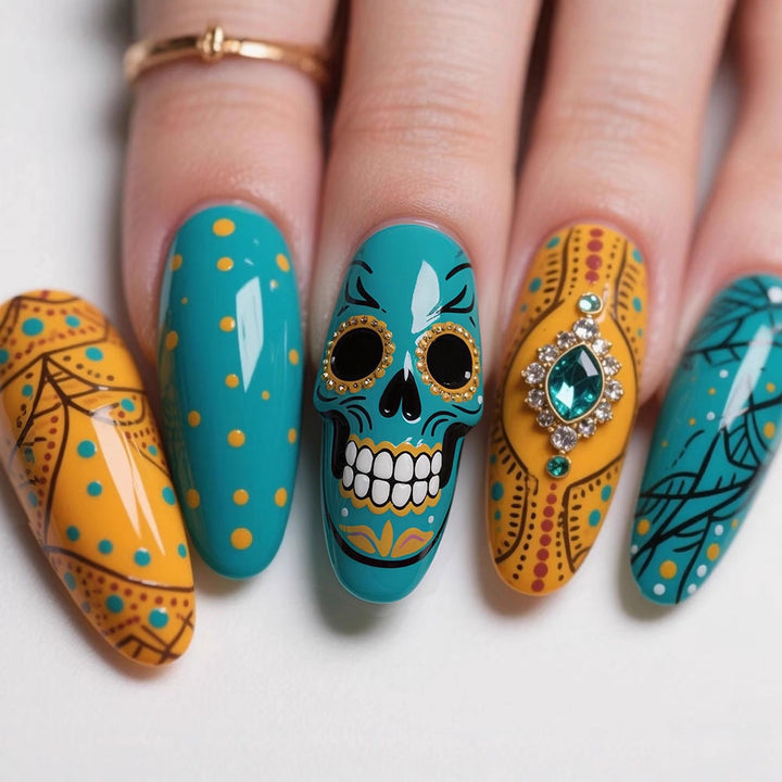 Art Nails In Creative Halloween Design Bowlift