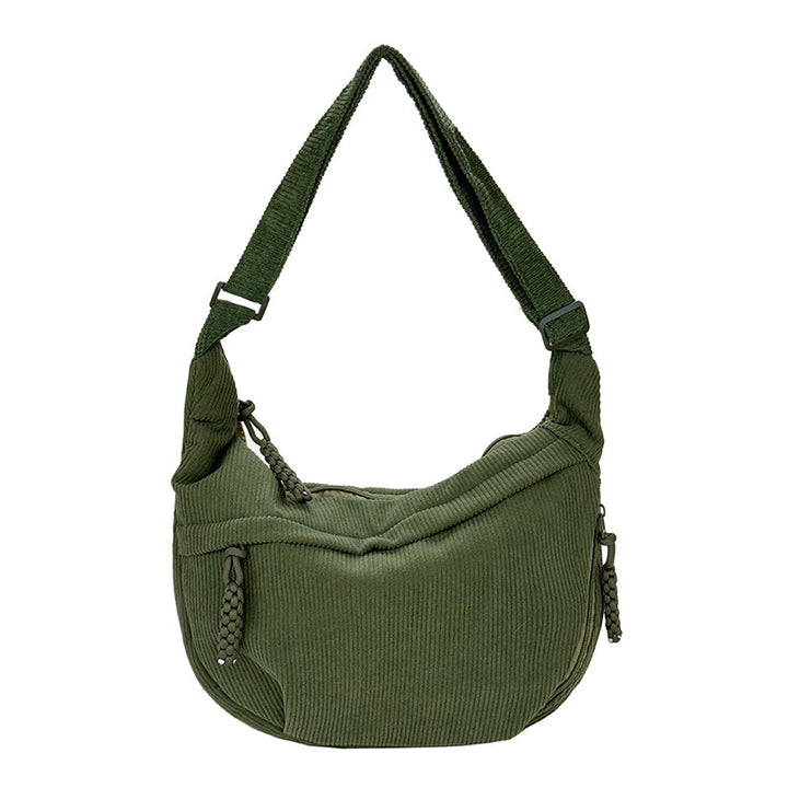 Shoulder bag with artistic fan design Bowlift