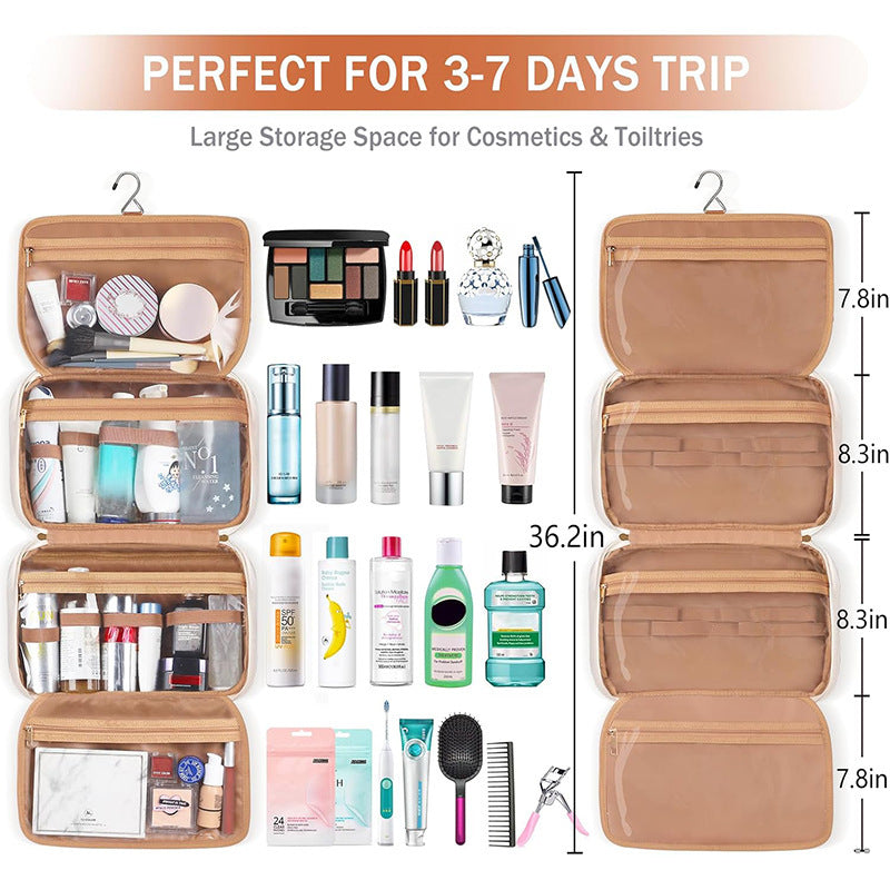 Cosmetic Organizer Bag with Removable Compartments Bowlift