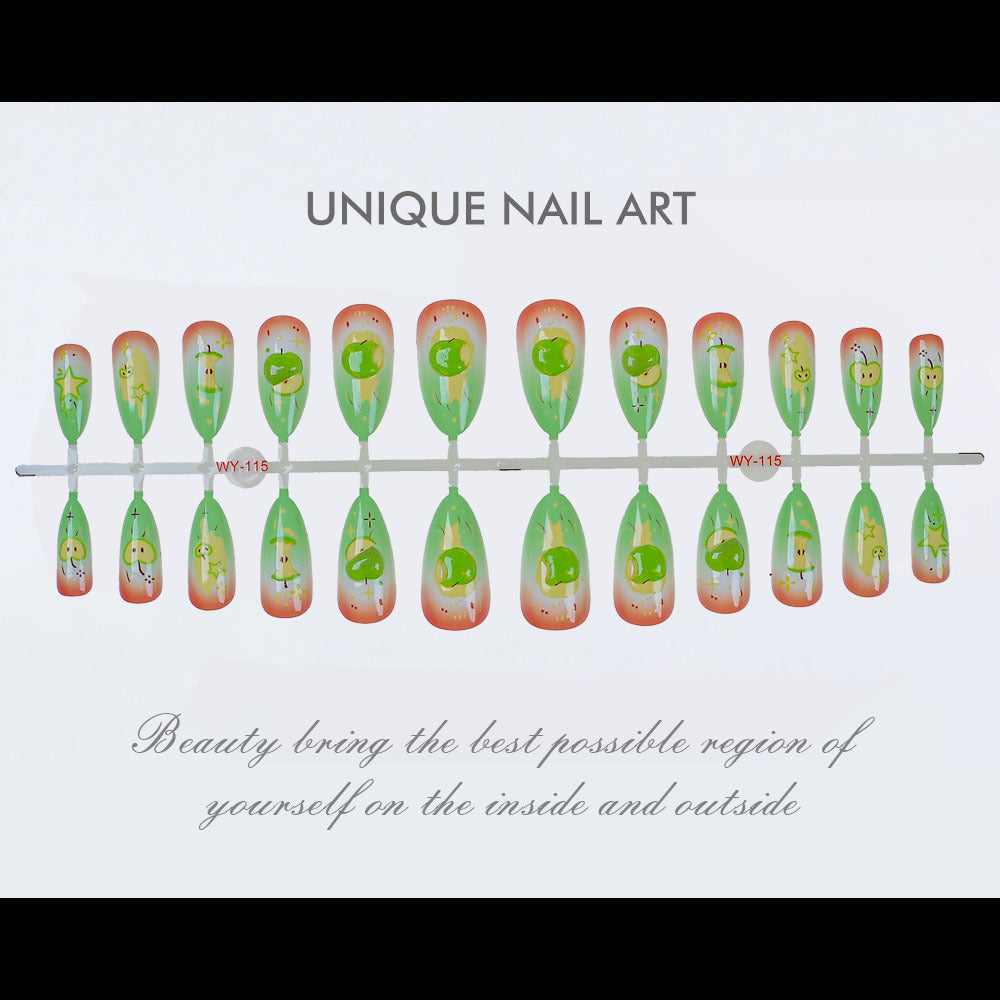 Whimsical Cute Character Press-On Nails Bowlift