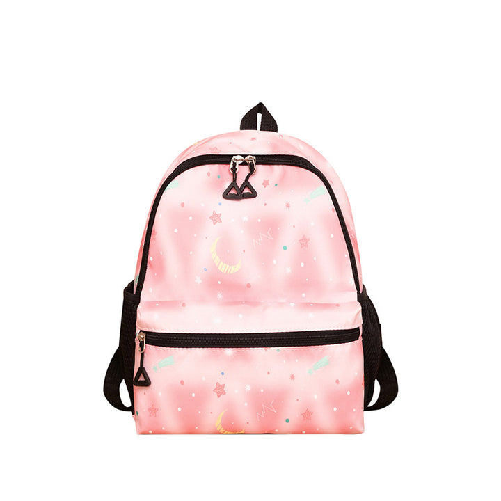 Cute Animal-Print School Backpack Bowlift