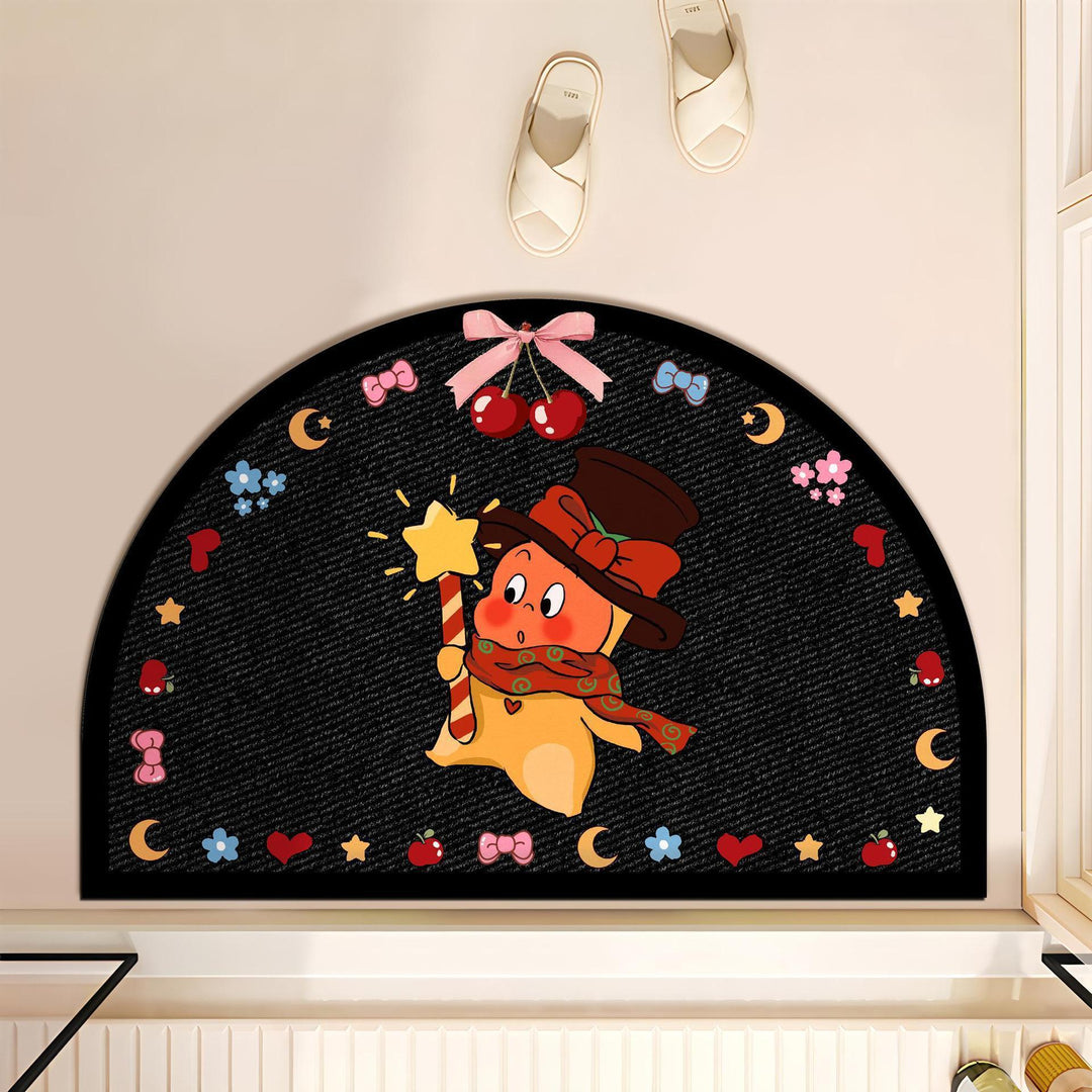Cartoon-Themed Cushioned Bath Mat