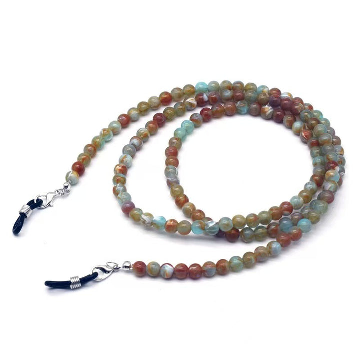 Beaded Eyewear Chain with Durable Clips Bowlift