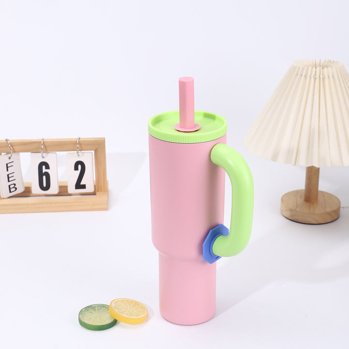 Women's stylish insulated mugs with integrated drinking spout Bowlift