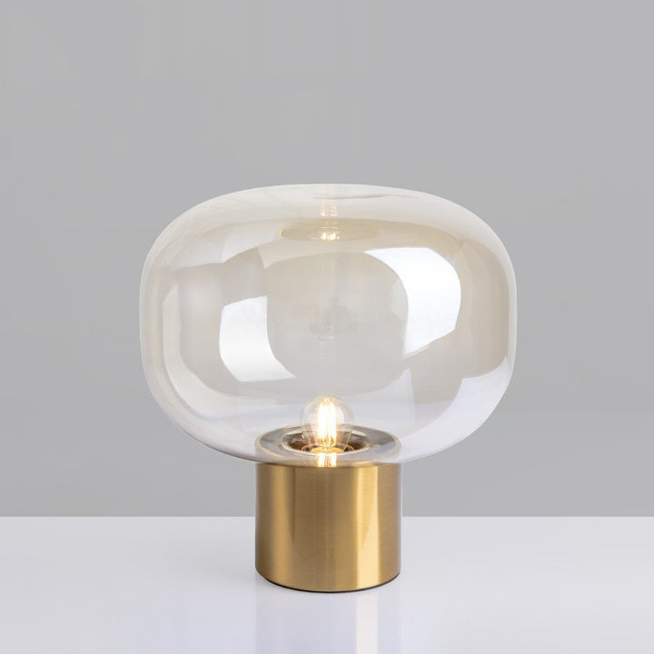 Luxe Glass Table Lamp