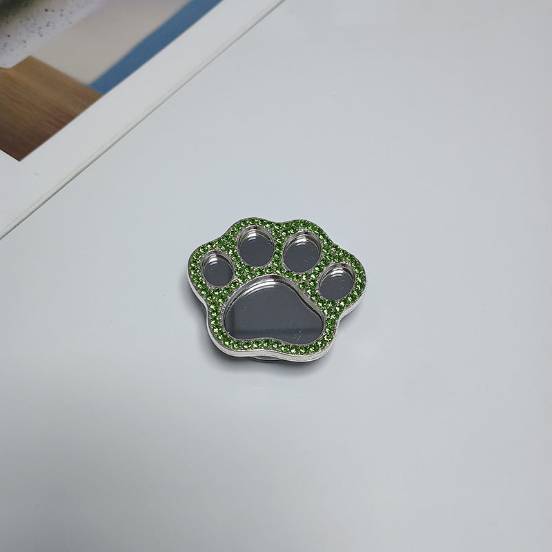 Cute Paw Print Mirror Bowlift