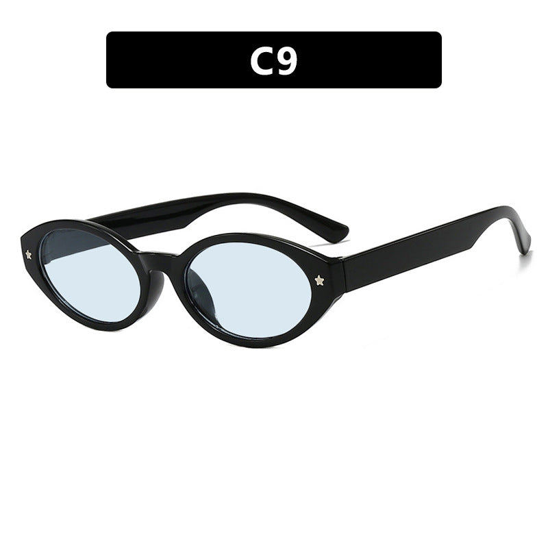 Women's Cat-Eye Sunglasses with Elegant Carry Bag Design Bowlift