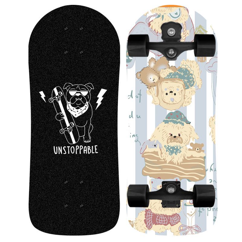 Kids Cartoon-Themed Skateboard Bowlift