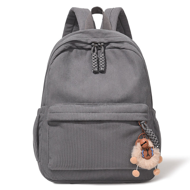Cute Corduroy Backpack Bowlift
