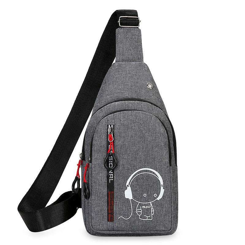 Trendy Street Style Sling Backpack Bowlift