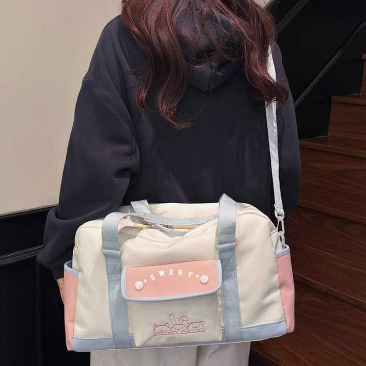Trendy Multi-Functional Gym Duffle Bag Bowlift
