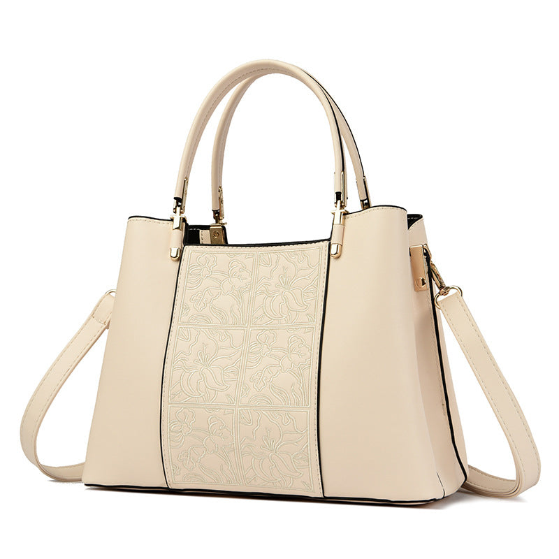 Elegant Embroidered Handbag Bowlift