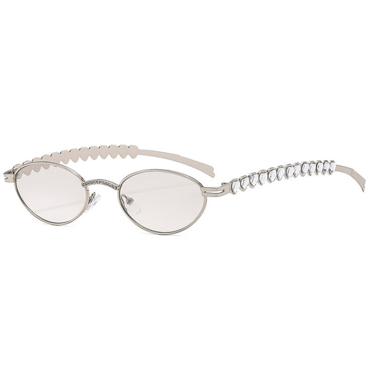 Women's fashionable sunglasses with decorative frame and stylish accents Bowlift