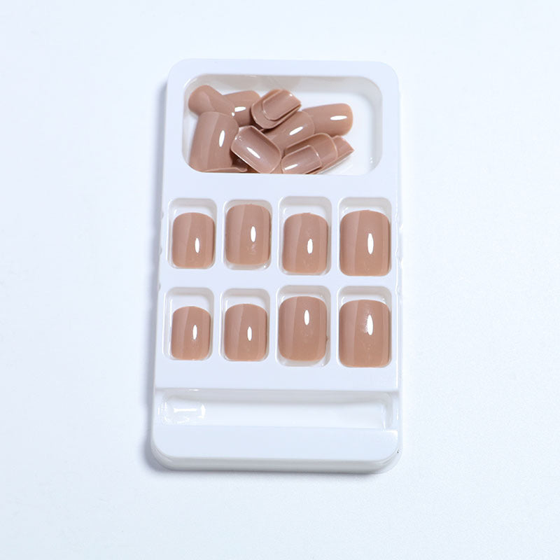 Premium Glossy Fake Nail Set Bowlift
