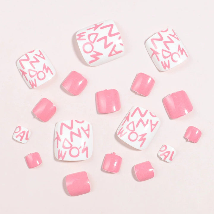 Creative Themed Press-On Nail Set Bowlift