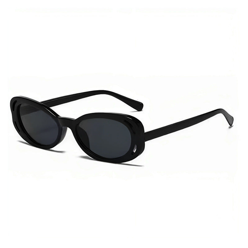 Ladies Cat-Eye Sunglasses with elegant, transparent frame and UV protection Bowlift