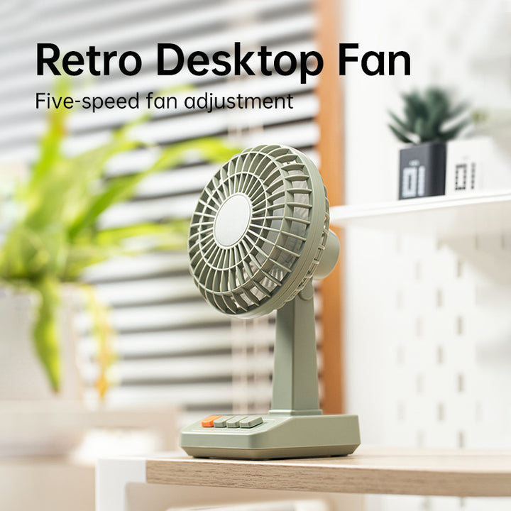 Unisex Portable Adjustable Desk Fan Bowlift