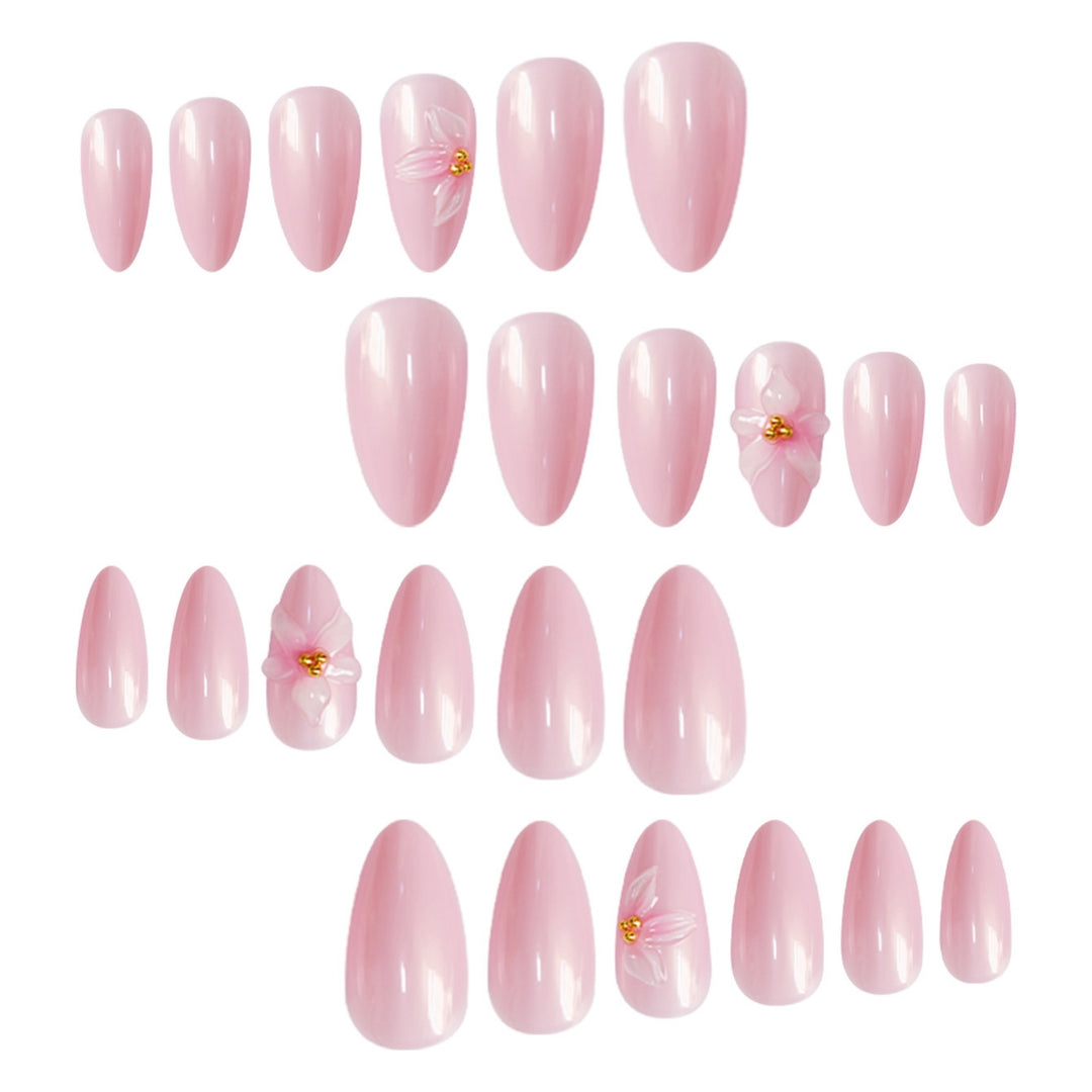 Elegant Floral Nail Art Bowlift
