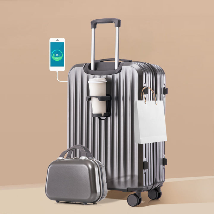 Smart Charging Hard-Shell Suitcase Bowlift