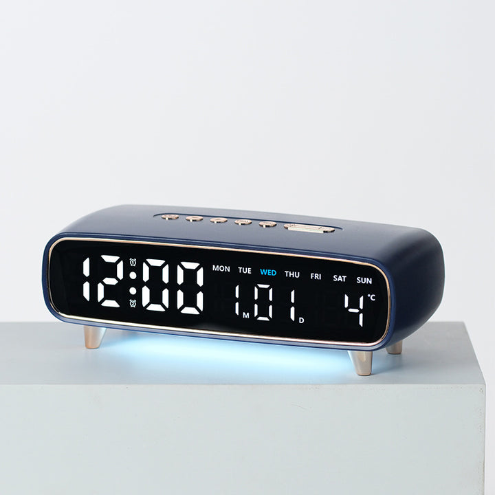 Digital alarm clock with multifunctional temperature and date display Bowlift