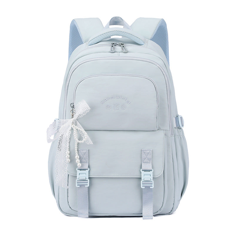 Fashionable backpack with stylish embellishments Bowlift