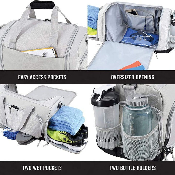 Large Capacity Gym Duffel Bag Bowlift