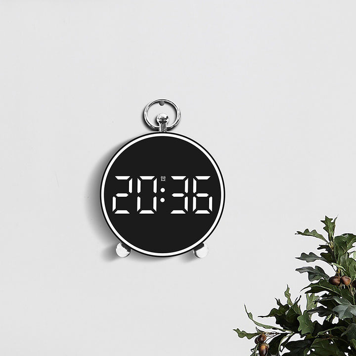 Digital Table Alarm Clock Bowlift